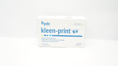 PDC 3100-00-PDE Kleen-Print Disposable Footprinter - Box of 11